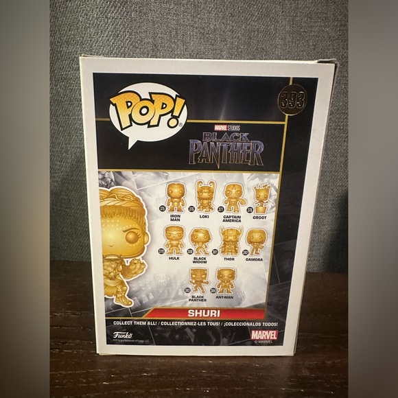 Funko Pop! Marvel Studios SHURI #393 NYCC 2018 Fall Convention Limited Edition - Picture 3 of 6